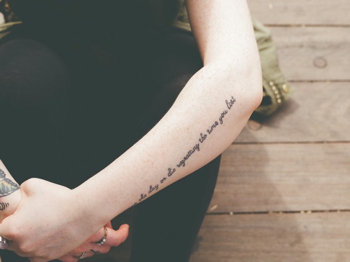 Sayings for Your Next Quote Tattoo 